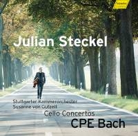 Bach C P E - Cello Concertos in the group Externt_Lager /  at Bengans Skivbutik AB (2017480)