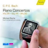 Bach C P E - Piano Concertos Wq20, Wq26 & Wq44 in the group Externt_Lager /  at Bengans Skivbutik AB (2017481)