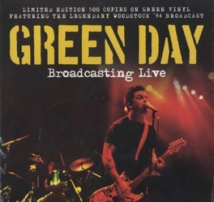 Green Day - Broadcasting Live 1994 Green Vinyl in the group VINYL / Pop-Rock at Bengans Skivbutik AB (2025987)
