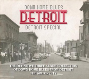 Blandade Artister - Down Home Blues Detroit (3Cd+Bok) in the group CD / Blues at Bengans Skivbutik AB (2032677)