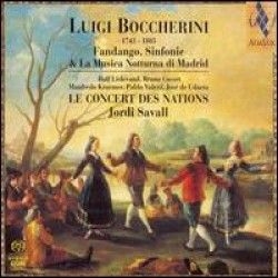 Boccherini - Fandango,Sinfonie&La Musica No in the group Externt_Lager /  at Bengans Skivbutik AB (2034105)