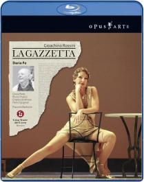 Rossini - La Gazzetta (Blu-Ray) in the group MUSIK / Musik Blu-Ray / Klassiskt at Bengans Skivbutik AB (2034827)