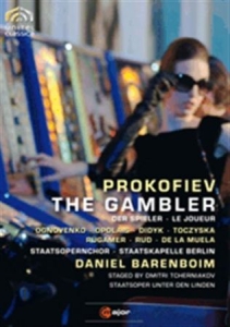 Prokofiev - The Gambler in the group Externt_Lager /  at Bengans Skivbutik AB (2035282)