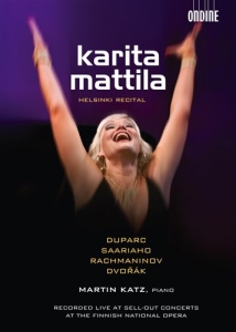 Duparc/ Saariaho/ Rachmaninov/ Dvorak - Helsinki Recital in the group Externt_Lager /  at Bengans Skivbutik AB (2035422)