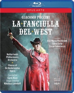 Puccini - La Fanciulla Del West (Blu-Ray) i gruppen VI TIPSAR / Klassiska lablar / Opus Arte hos Bengans Skivbutik AB (2035640)