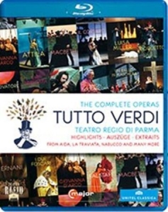 Verdi - Tutto Verdi (Blu-Ray) in the group MUSIK / Musik Blu-Ray / Klassiskt at Bengans Skivbutik AB (2035942)