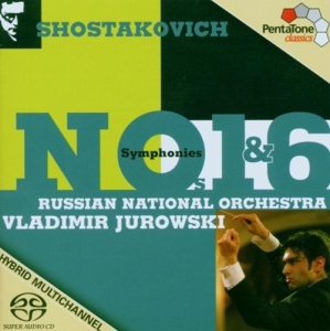 Shostakovich - Sinfonien 1 & 6 in the group MUSIK / SACD / Klassiskt at Bengans Skivbutik AB (2036344)