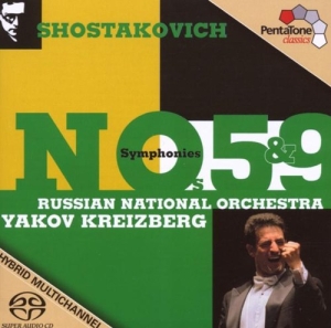 Schostakowitsch - Sinfonien 5+9 in the group MUSIK / SACD / Klassiskt at Bengans Skivbutik AB (2036359)