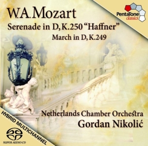 Mozart - Haffner-Serenade Kv 250/Marsch in the group MUSIK / SACD / Klassiskt at Bengans Skivbutik AB (2036360)