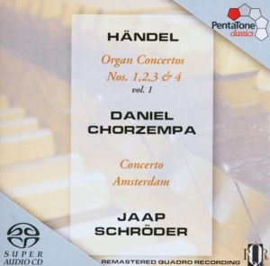 Händel - Orgelkonzerte Vol.1 in the group MUSIK / SACD / Övrigt at Bengans Skivbutik AB (2036365)