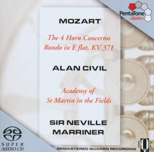 Mozart - 4 Hornkonzerte Kv 371 in the group MUSIK / SACD / Klassiskt,Övrigt at Bengans Skivbutik AB (2036367)
