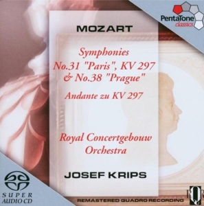 Mozart - Sinfonien 31 & 38 in the group MUSIK / SACD / Klassiskt at Bengans Skivbutik AB (2036381)