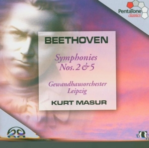 Beethoven - Sinfonien 2 & 5 in the group MUSIK / SACD / Övrigt at Bengans Skivbutik AB (2036404)