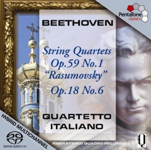 Beethoven - Streichquartette Op.59 1 in the group MUSIK / SACD / Övrigt at Bengans Skivbutik AB (2036424)