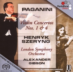 Paganini - Violinkonzerte 1 & 4 in the group MUSIK / SACD / Övrigt at Bengans Skivbutik AB (2036495)