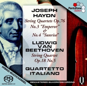 Haydn - Streichquartette Op.76 in the group MUSIK / SACD / Övrigt at Bengans Skivbutik AB (2036499)