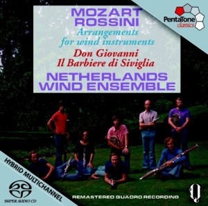 Mozart/Rossini - Bearbeitungen Für Blasinstrumente in the group MUSIK / SACD / Klassiskt at Bengans Skivbutik AB (2036500)