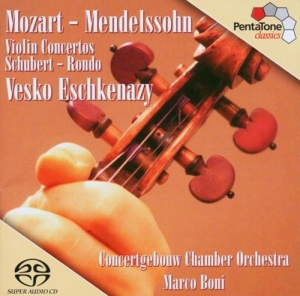 Mozart/Mendelssohn/Schubert - Violin Concertos in the group MUSIK / SACD / Klassiskt at Bengans Skivbutik AB (2036708)