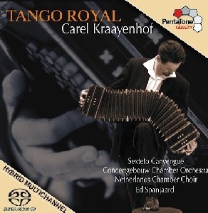 Kraayenhof/Piazzolla/Alvarez - Tango Royal in the group MUSIK / SACD / Klassiskt at Bengans Skivbutik AB (2036712)