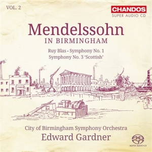 Mendelssohn - In Birmingham in the group MUSIK / SACD / Klassiskt at Bengans Skivbutik AB (2037040)