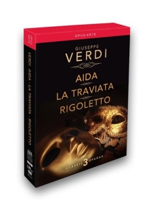 Verdi - Aida/Traviata/Rigoletto in the group OTHER / Music-DVD & Bluray at Bengans Skivbutik AB (2037216)