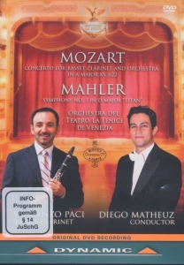 Mozart / Mahler - Concert For Basset Clarinet in the group Externt_Lager /  at Bengans Skivbutik AB (2037229)