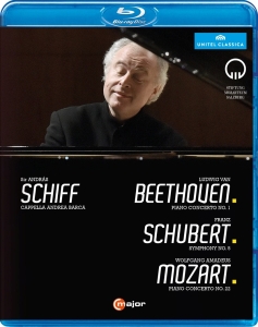Beethoven / Mozart / Schubert - András Schiff At Mozartwoche (Bd) in the group MUSIK / Musik Blu-Ray / Klassiskt at Bengans Skivbutik AB (2037313)