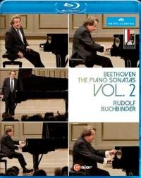 Beethoven Ludwig Van - Piano Sonatas, Vol. 2 (Bd) in the group MUSIK / Musik Blu-Ray / Klassiskt at Bengans Skivbutik AB (2037323)