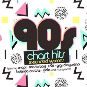Blandade Artister - 90S Chart Hits - Extended Versions in the group CD / Dans/Techno at Bengans Skivbutik AB (2040036)