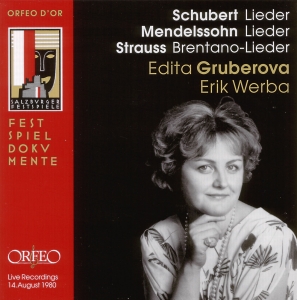 Mendelssohn / Schubert / Strauss - Liederabend in the group Externt_Lager /  at Bengans Skivbutik AB (2040935)