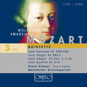 Mozart W A - Quintets, Vol. 3 in the group Externt_Lager /  at Bengans Skivbutik AB (2040944)