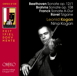 Beethoven / Brahms / Ravel - Violin Sonatas in the group Externt_Lager /  at Bengans Skivbutik AB (2040954)