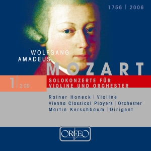 Mozart W A - Violin Concertos Nos. 2, 3 & 5 in the group Externt_Lager /  at Bengans Skivbutik AB (2040966)