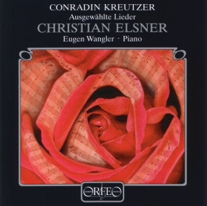 Kreutzer Konradin - Lieder in the group CD / Klassiskt at Bengans Skivbutik AB (2043707)