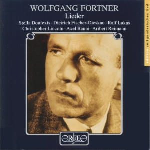 Fortner Wolfgang - Lieder in the group Externt_Lager /  at Bengans Skivbutik AB (2043717)