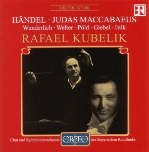 Händel G F - Judas Maccabaeus in the group Externt_Lager /  at Bengans Skivbutik AB (2043757)