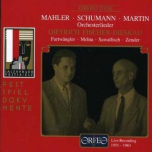 Mahler Gustav - Orchestral Songs in the group Externt_Lager /  at Bengans Skivbutik AB (2044117)
