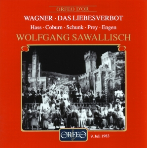 Wagner Richard - Das Liebesverbot (3 Cd) in the group Externt_Lager /  at Bengans Skivbutik AB (2044135)