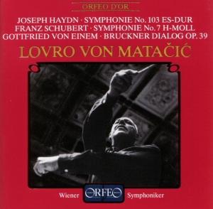 Haydn Joseph / Schubert Franz - Symphony No. 103 'Drum Roll' / Symp in the group Externt_Lager /  at Bengans Skivbutik AB (2045563)