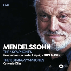 Kurt Masur - Mendelssohn: The Complete Symp in the group OTHER / Övrigt / at Bengans Skivbutik AB (2062505)
