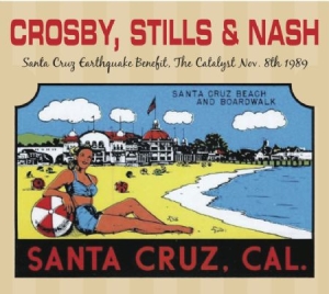 Crosby Stills & Nash - Santa Cruz Benefit 1989 in the group Minishops / Crosby Stills Nash at Bengans Skivbutik AB (2062565)