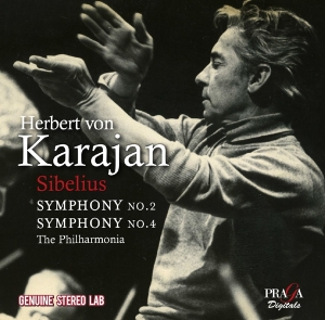 Herbert Von Karajan - Sibelius: Symphonies No. 2 & 4 in the group CD / Klassiskt at Bengans Skivbutik AB (2070016)