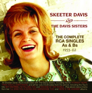 Davis Skeeter & Davis Sisters - Complete Rca Singles As & Bs 53-62 in the group CD / Country at Bengans Skivbutik AB (2071578)