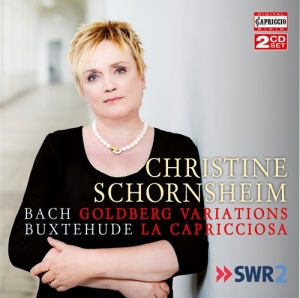 Schornsheim Christine - Goldberg Variations & La Capriccios in the group Externt_Lager /  at Bengans Skivbutik AB (2072052)