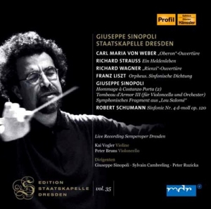 Staatskapelle Dresden / Sinopoli G - Giuseppe Sinopoli in the group CD / Klassiskt at Bengans Skivbutik AB (2072152)