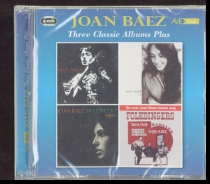 Joan Baez - Three Classic Albums Plus in the group CD / Pop-Rock at Bengans Skivbutik AB (2074897)