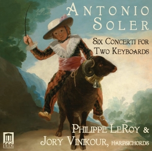 Philippe Leroy Jory Vinikour - Six Concerti For Two Keyboards in the group Externt_Lager /  at Bengans Skivbutik AB (2085756)