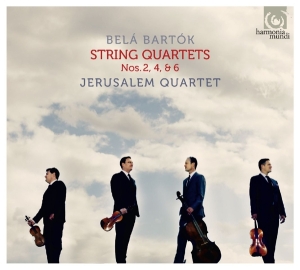 Jerusalem Quartet - Bela Bartok String Quartets Nos. 2, 4 &  in the group CD / Klassiskt,Övrigt at Bengans Skivbutik AB (2099421)