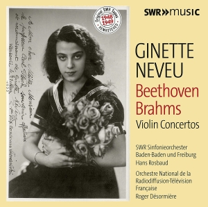 Ginette Neveu Ginette Neveu Orche - Violin Concertos in the group Externt_Lager / at Bengans Skivbutik AB (2109792)