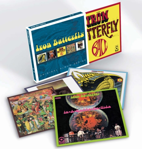 Iron Butterfly - Original Album Series in the group CD / Rock at Bengans Skivbutik AB (2116816)